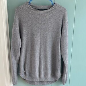 Women's Gray Crewneck Sweater